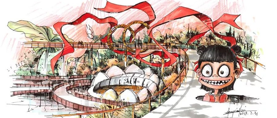 知名博主@畫手繪的慧丫頭  原來是個大美女